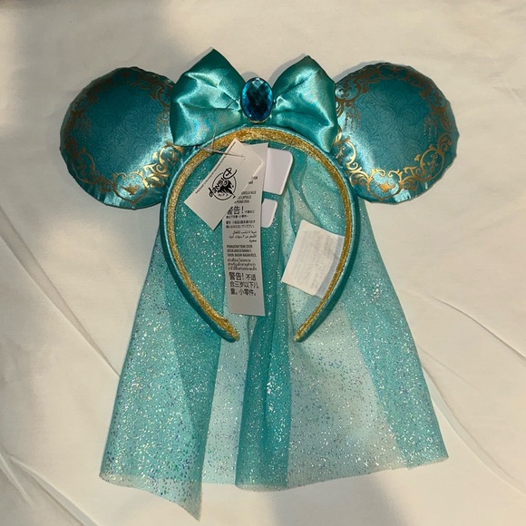 AUTHENTIC DISNEYPARKS EXCLUSIVE MERCHANDISE—2024 Jasmine Vail Ears Headband - Picture 5 of 10